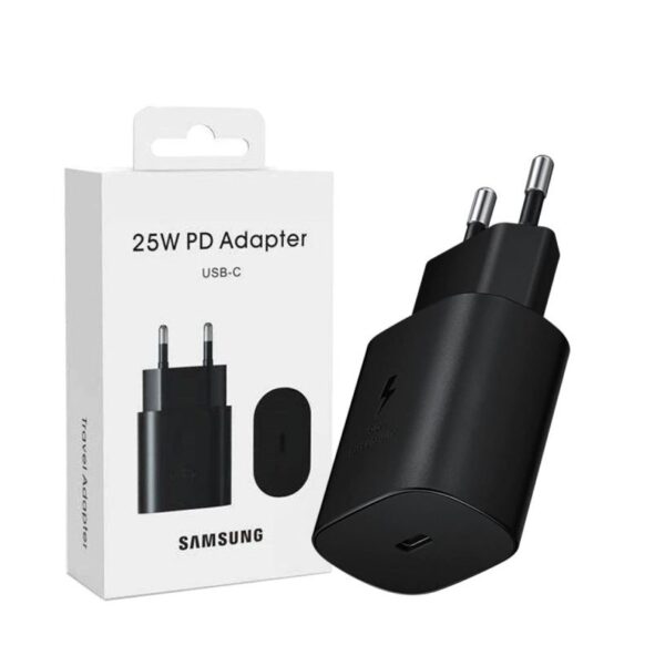 شارژر دیواری سامسونگ با خروجی تایپ سی 25 وات Samsung charger Adaptor