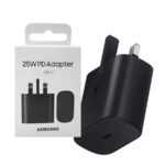 شارژر دیواری سامسونگ سه پین با خروجی تایپ سی 25 وات Samsung charger Adaptor